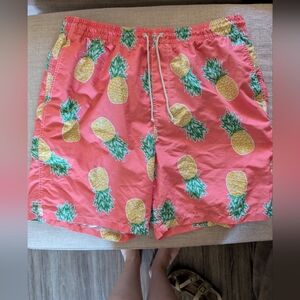 Men's Pineapple Swim‎ Trunks
